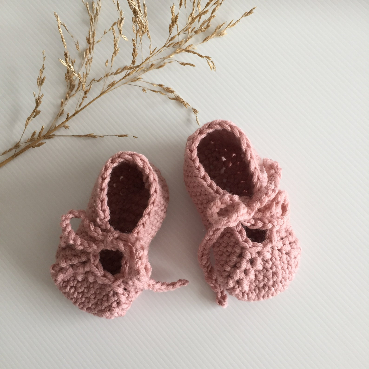 Maia Crochet Booties Pattern