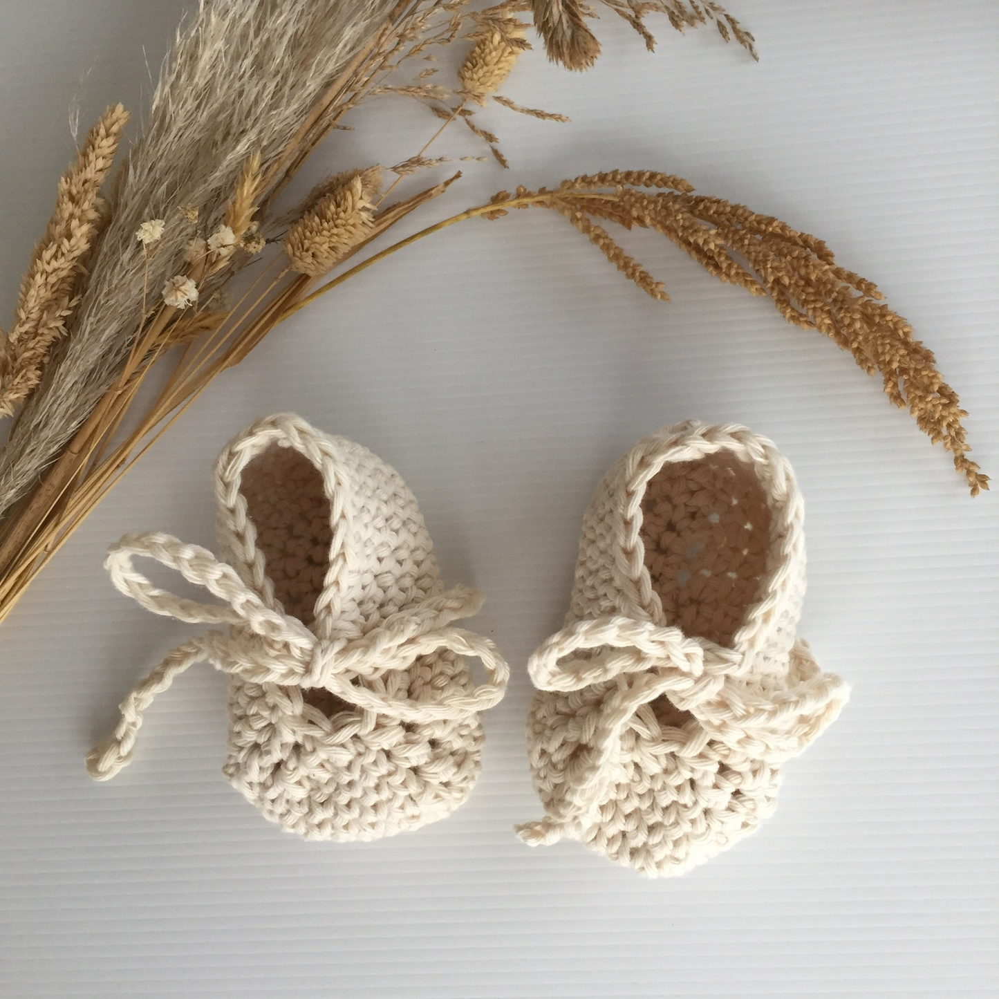 Maia Crochet Booties Pattern