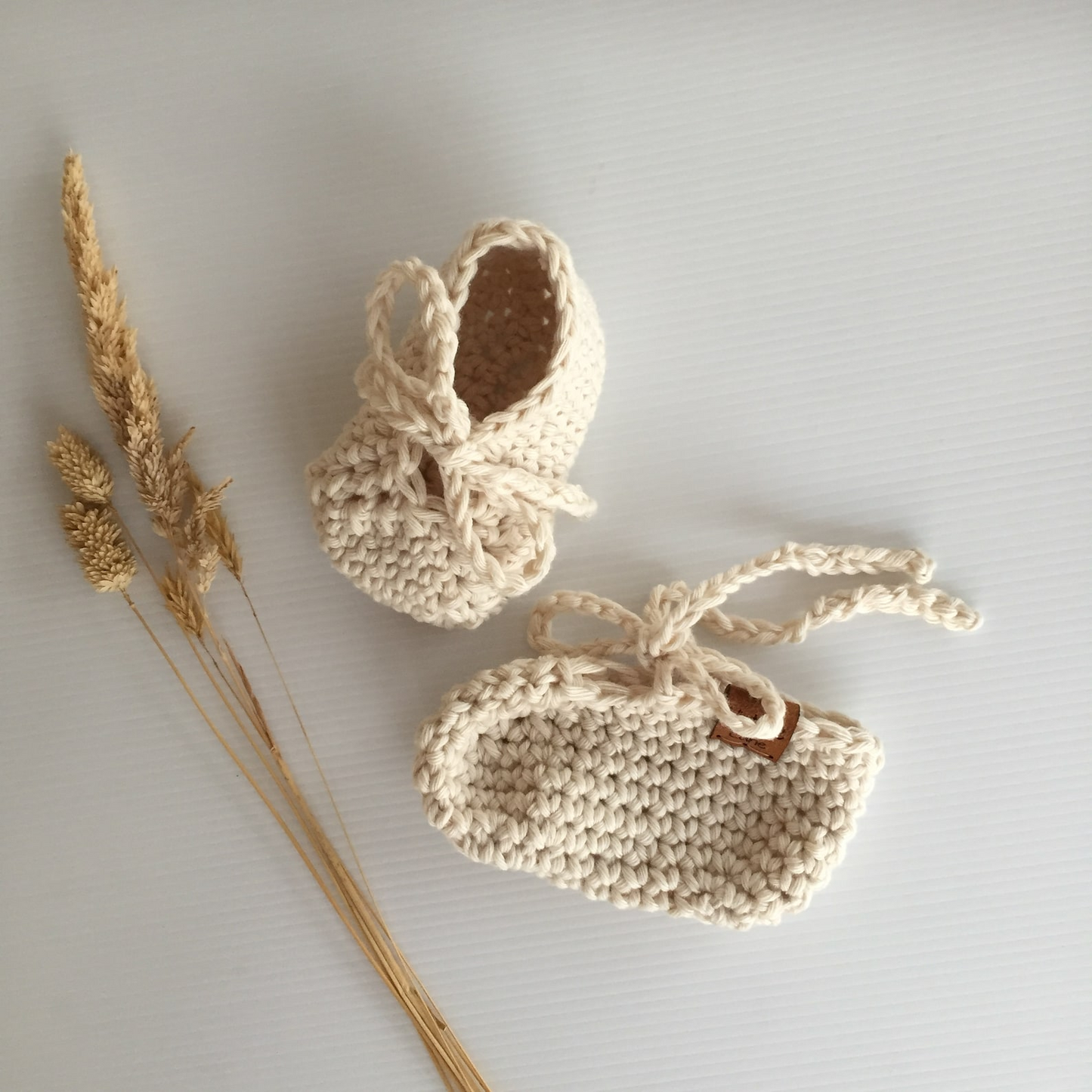 Maia Crochet Booties Pattern