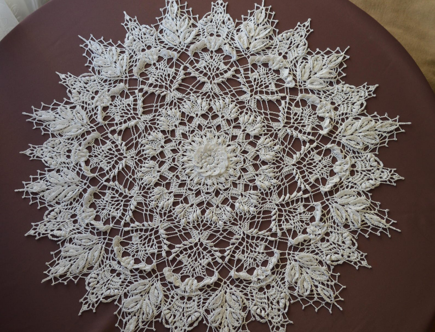 Kvitana Pattern Crochet Doily