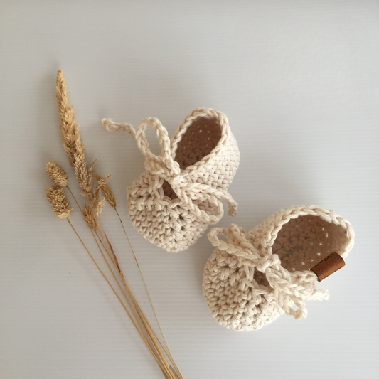 Maia Crochet Booties Pattern