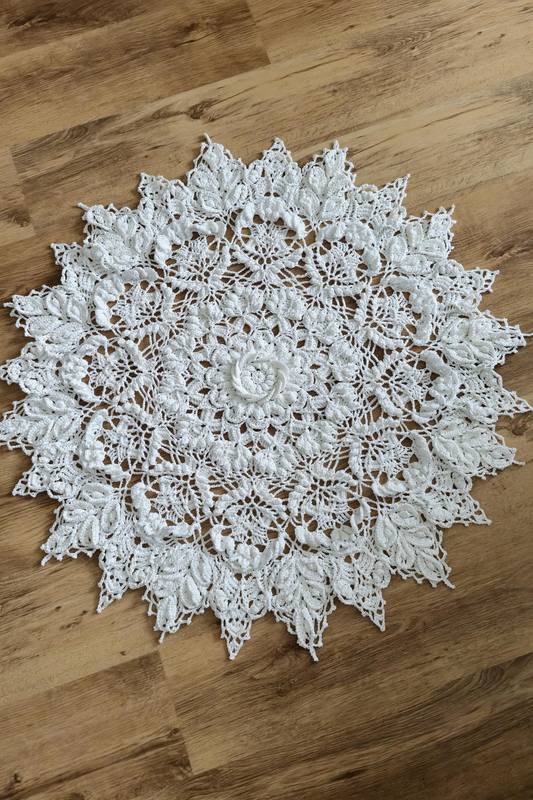 Kvitana Pattern Crochet Doily